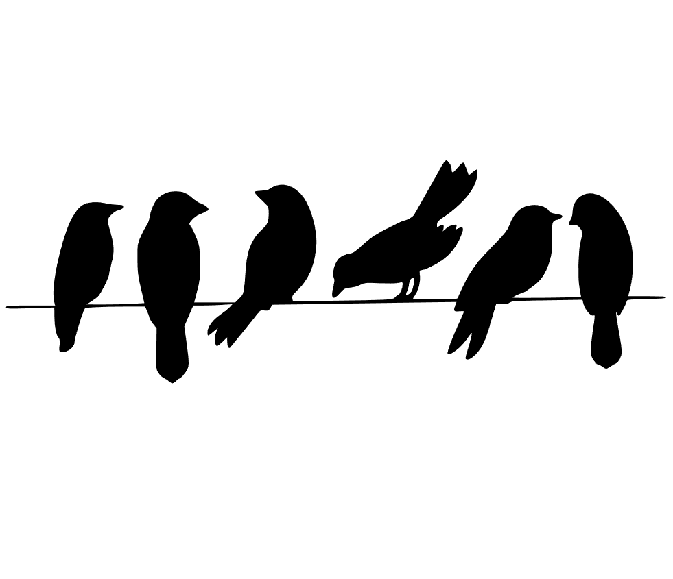 Pin Von Andrea Paccini Auf Silhouette Vogel Silhouette Scherenschnitt Vogel Palettenkunst