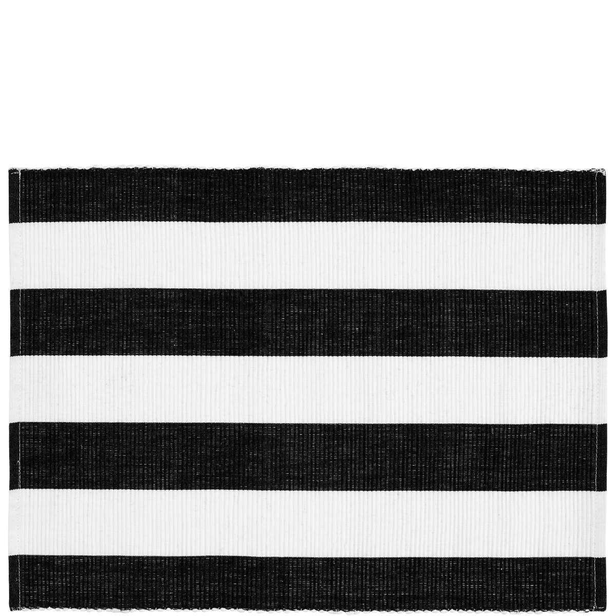Black White Tischset Breite Streifen Butlers Tischset Black White Sets