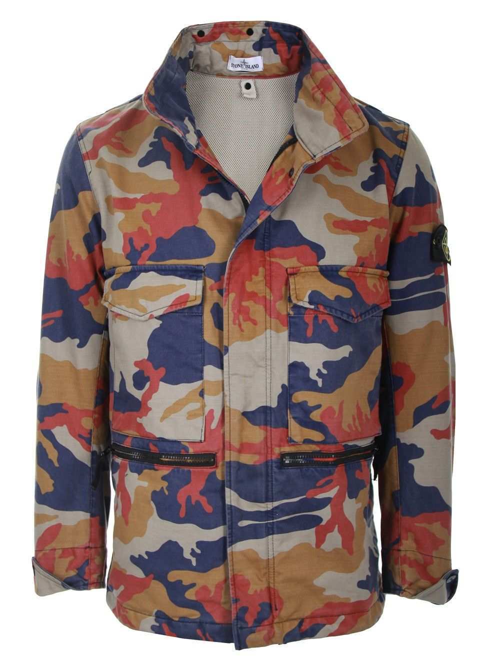 Stone Island Jacket Camouflage Lederjacke Manner Taktische Kleidung Manner Outfit