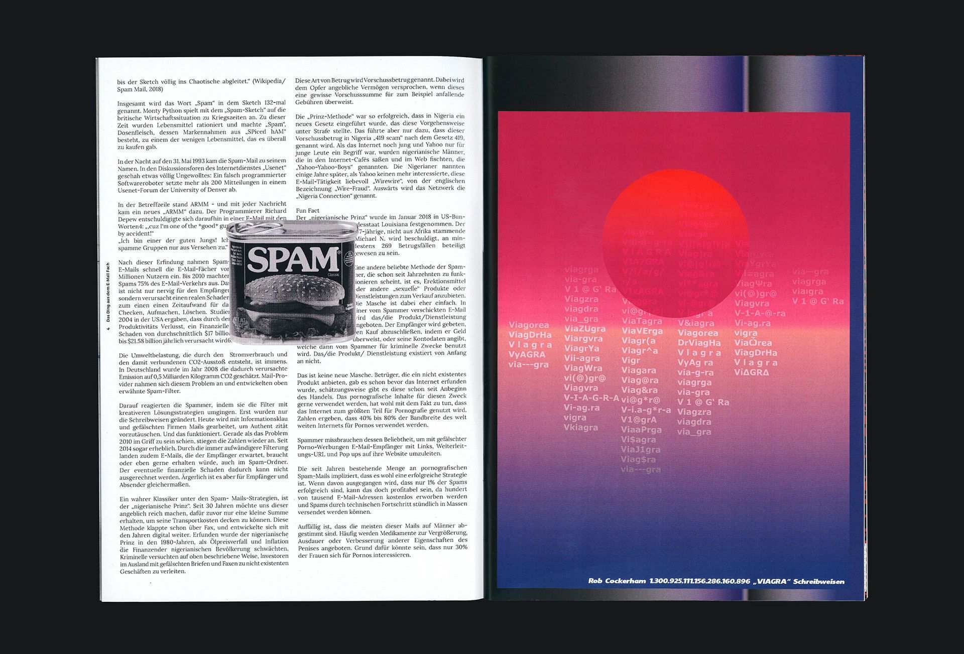 Spamzine The Spam Me Project On Behance Zine Design Book Design Projects