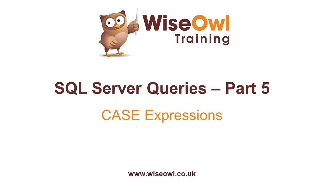 Sql Server Queries Part 5 Case Expressions Youtube