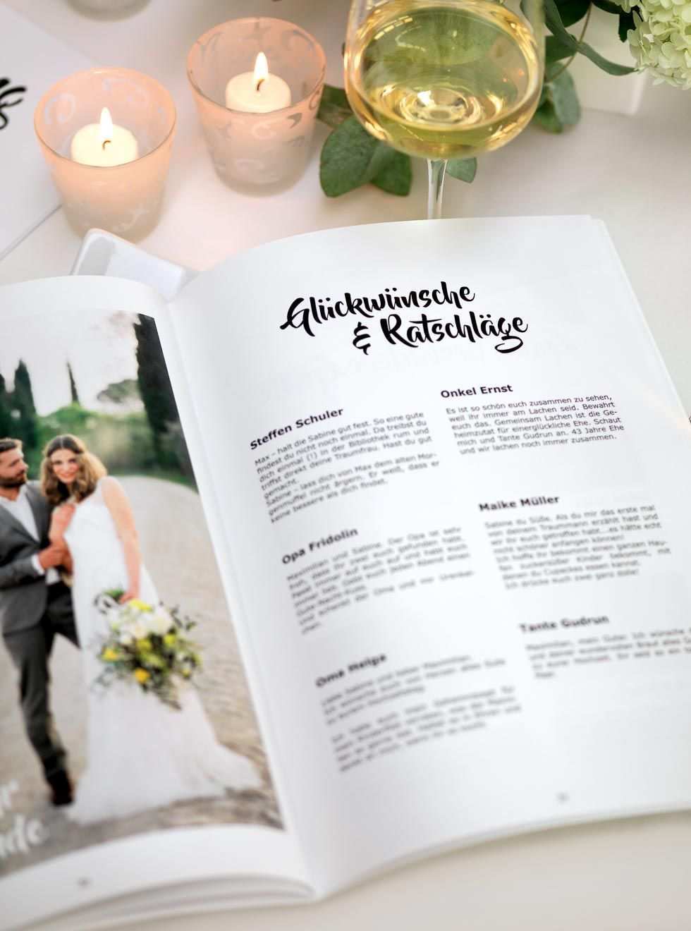 Hochzeitszeitung Vorlage Professionelles Magazin In Word Gestalten Hochzeitszeitung Hochzeit Hochzeit Broschure