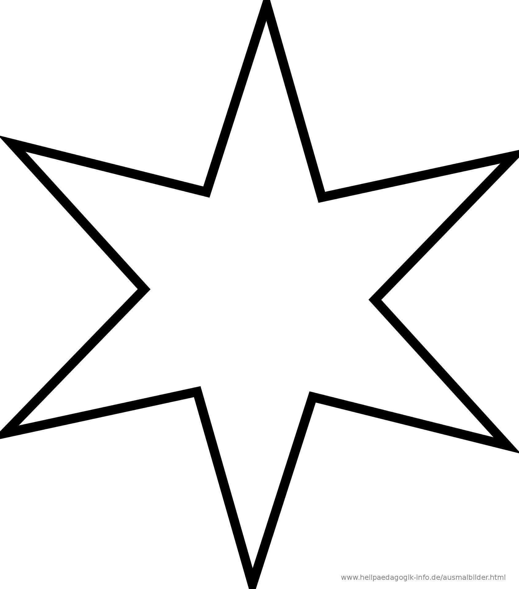 Pin Von Sarah Auf Malvorlagen Sterne Zum Ausdrucken Malvorlage Stern Vorlage Stern