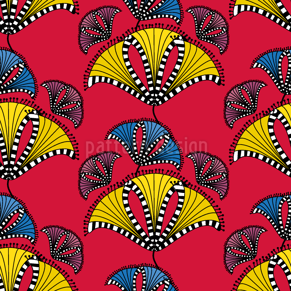 Abstrakte Afrikanische Drachen Umfarbbarer Baumwollstoff Viskose O Baumwoll Jersey Designt Von Ana Bircic Www Stoff Love Afrikanische Muster Afrikanische Stoffe Afrikanischer Stil