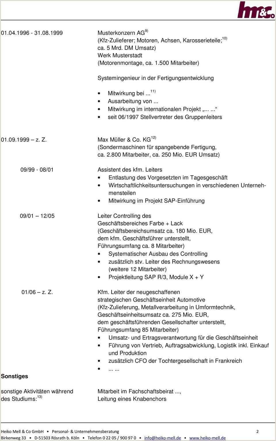 Lebenslauf Muster Controller In 2020 With Images Resume Template Free Resume Template Resume