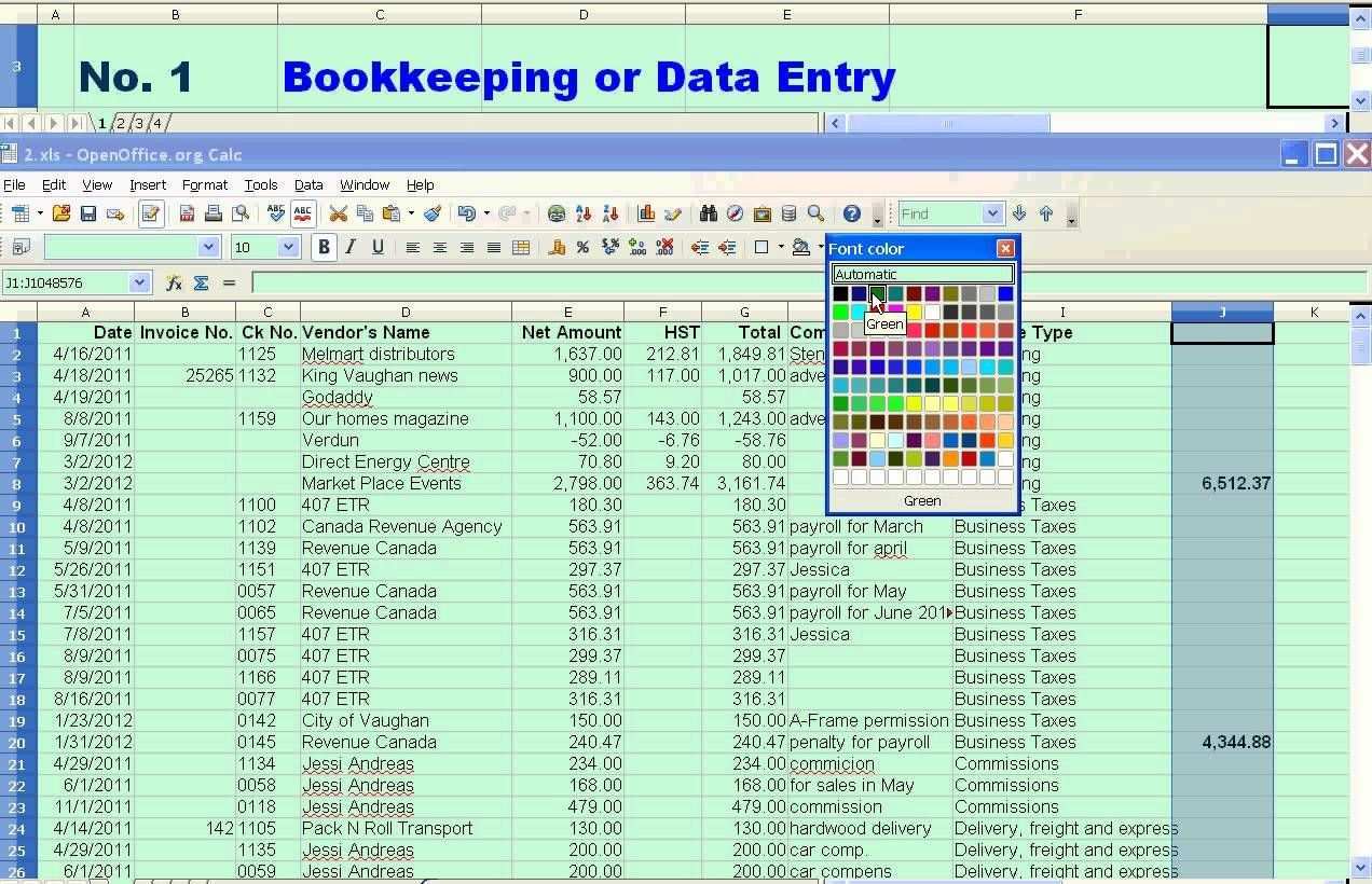 Simple Accounting Spreadsheet For Small Business Spreadsheet Business Excel Spreadsheets Templates Small Business Bookkeeping