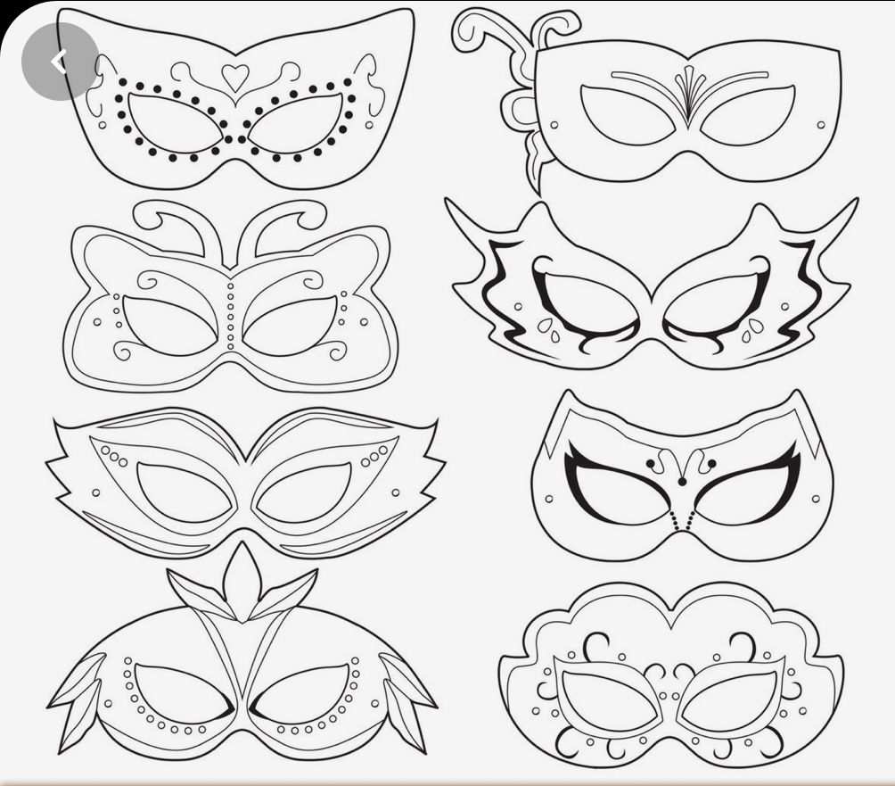 Pin By Sherry Downing On Cookies In 2020 Masquerade Mask Template Printable Coloring Masks Coloring Mask