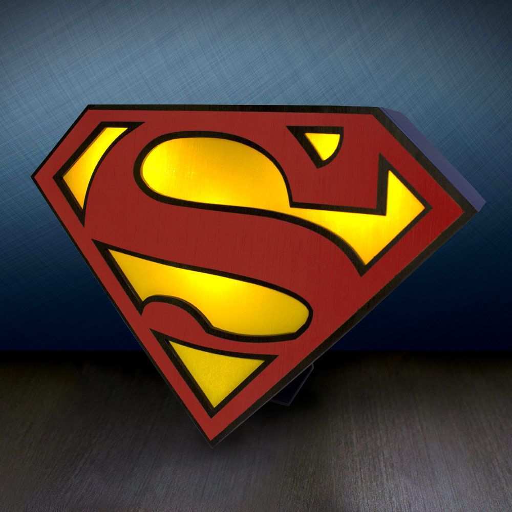 Superman Logo Light Superman Logo Lighting Logo Superman