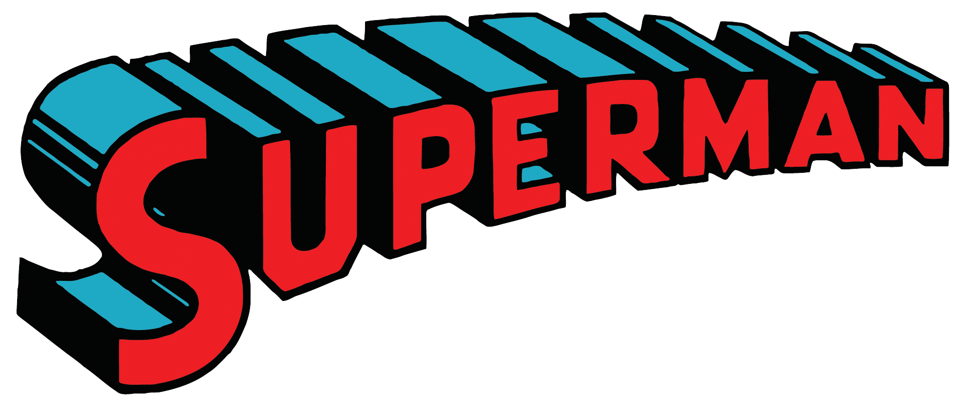 Superman Comic Schriftzug Superman Comic Buchlogo Superman Logo