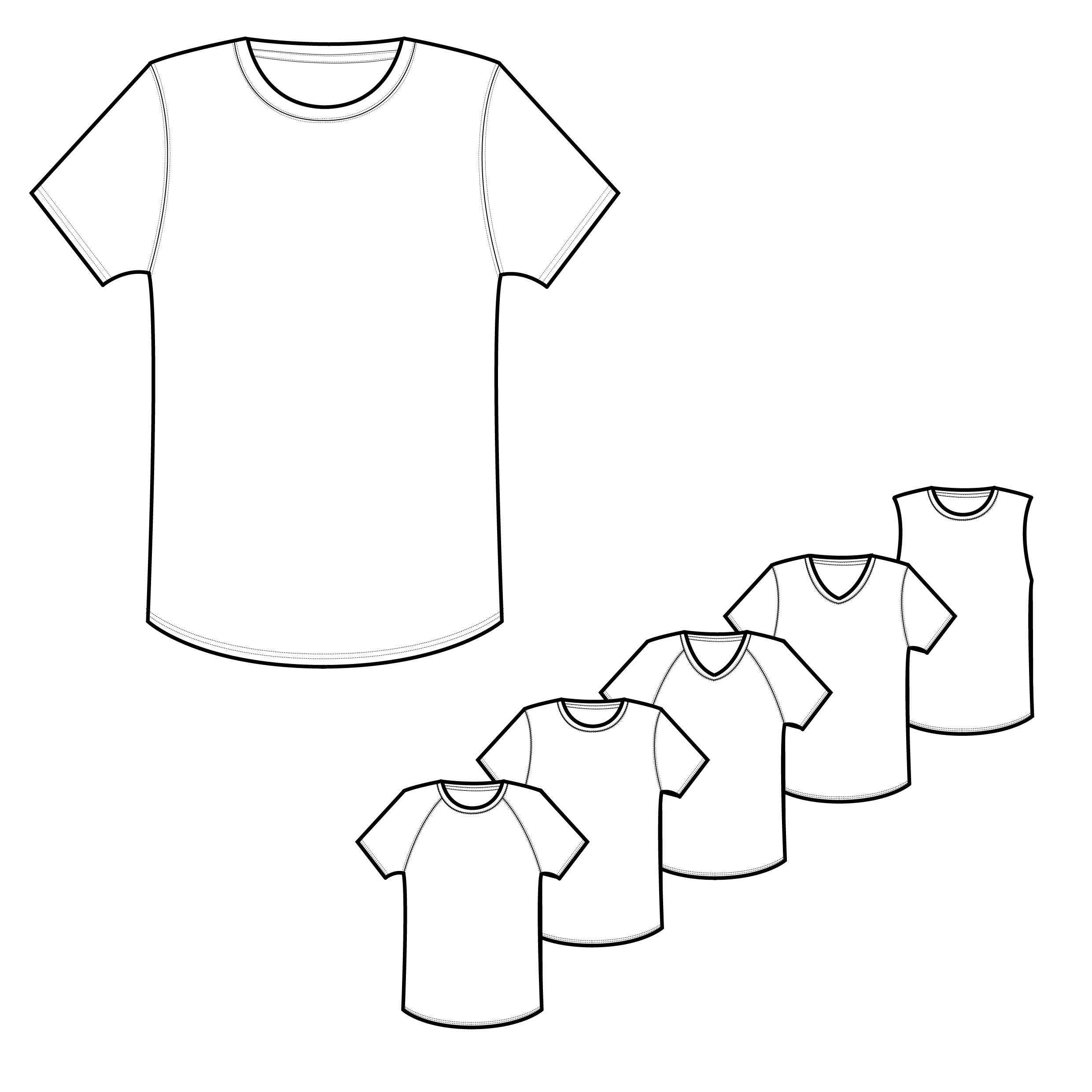 Apparel Technical Drawings Tech Pack Templates Shirt Drawing Shirt Sketch Tee Shirt Fashion