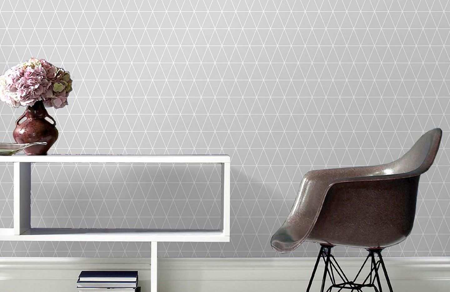 Wallpaper Svarog Tapete Grau Muster Geometrische Tapete Weisse Tapete