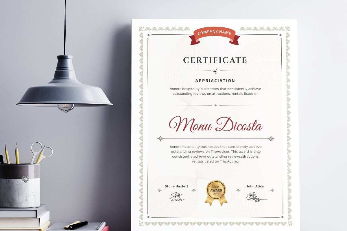 Word Certificate Stationery Templates Creative Stationery Certificate Templates