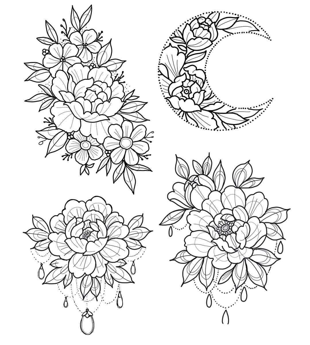 Double Cancellation Saturday 11th August 1 3 3 5pm These Designs Available Please Email If Interested Tattoos Inspirational Tattoos Floral Tattoo