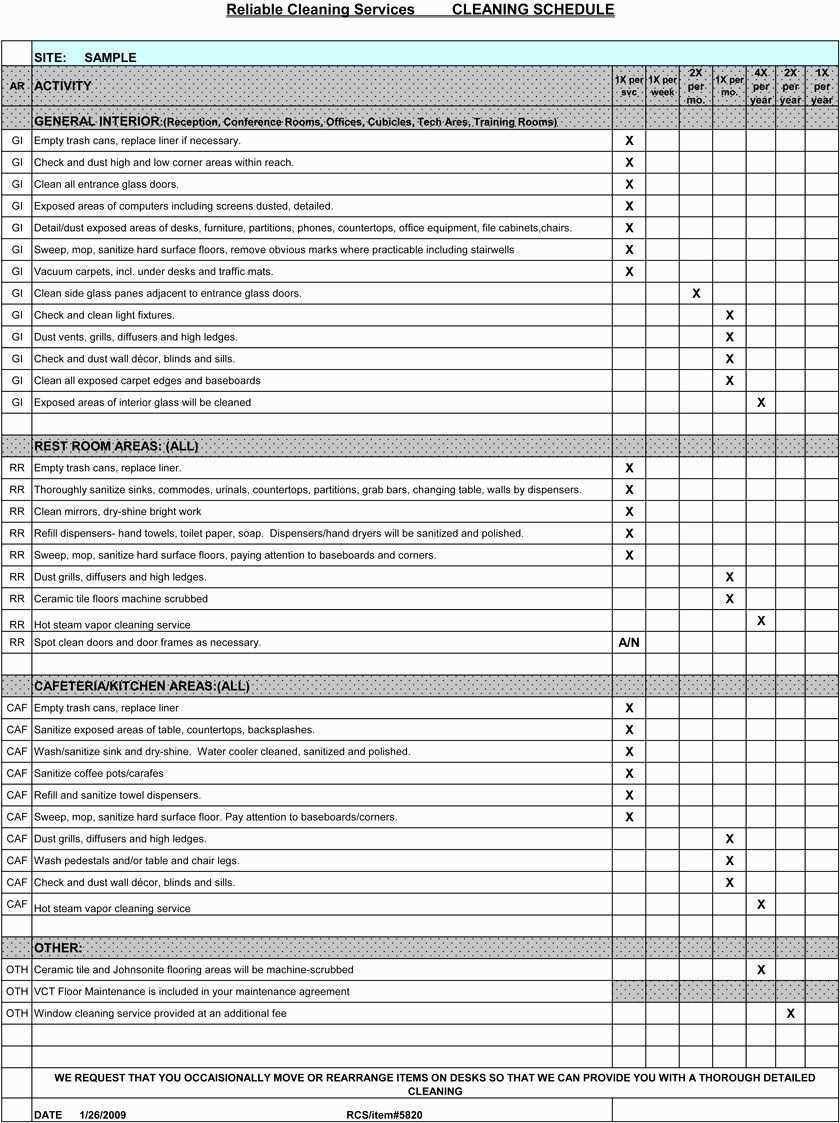 Church Cleaning Checklist Spreadsheet Luxury Church Cleaning Checklist Template Cleaning Schedule Templates Cleaning Checklist House Cleaning Checklist