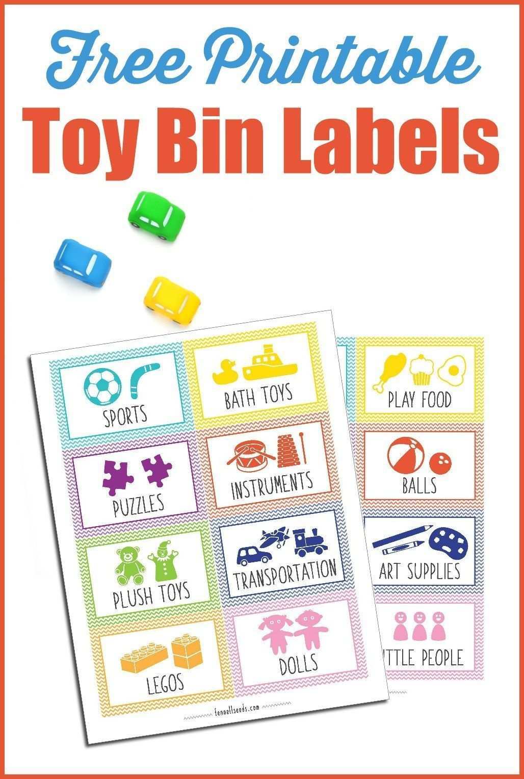 Kidsroom Printable Toy Bin Labels That Are Cute And Free In 2020 Toy Bin Labels Toy Bins Printable Toys