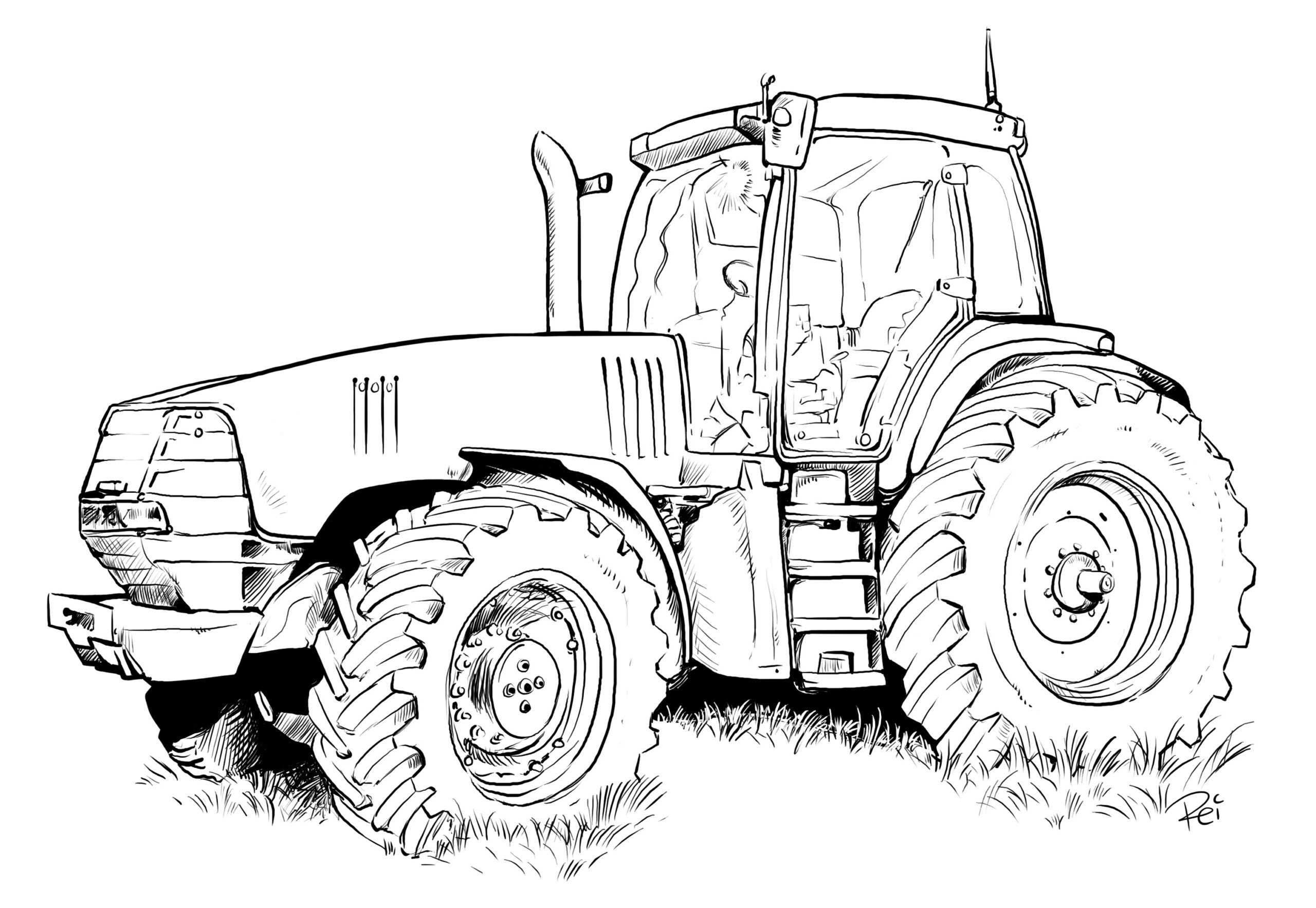 10 Gut Traktor Malvorlage Idee 2020 In 2020 Ausmalbilder Ausmalbilder Traktor Traktor Bild