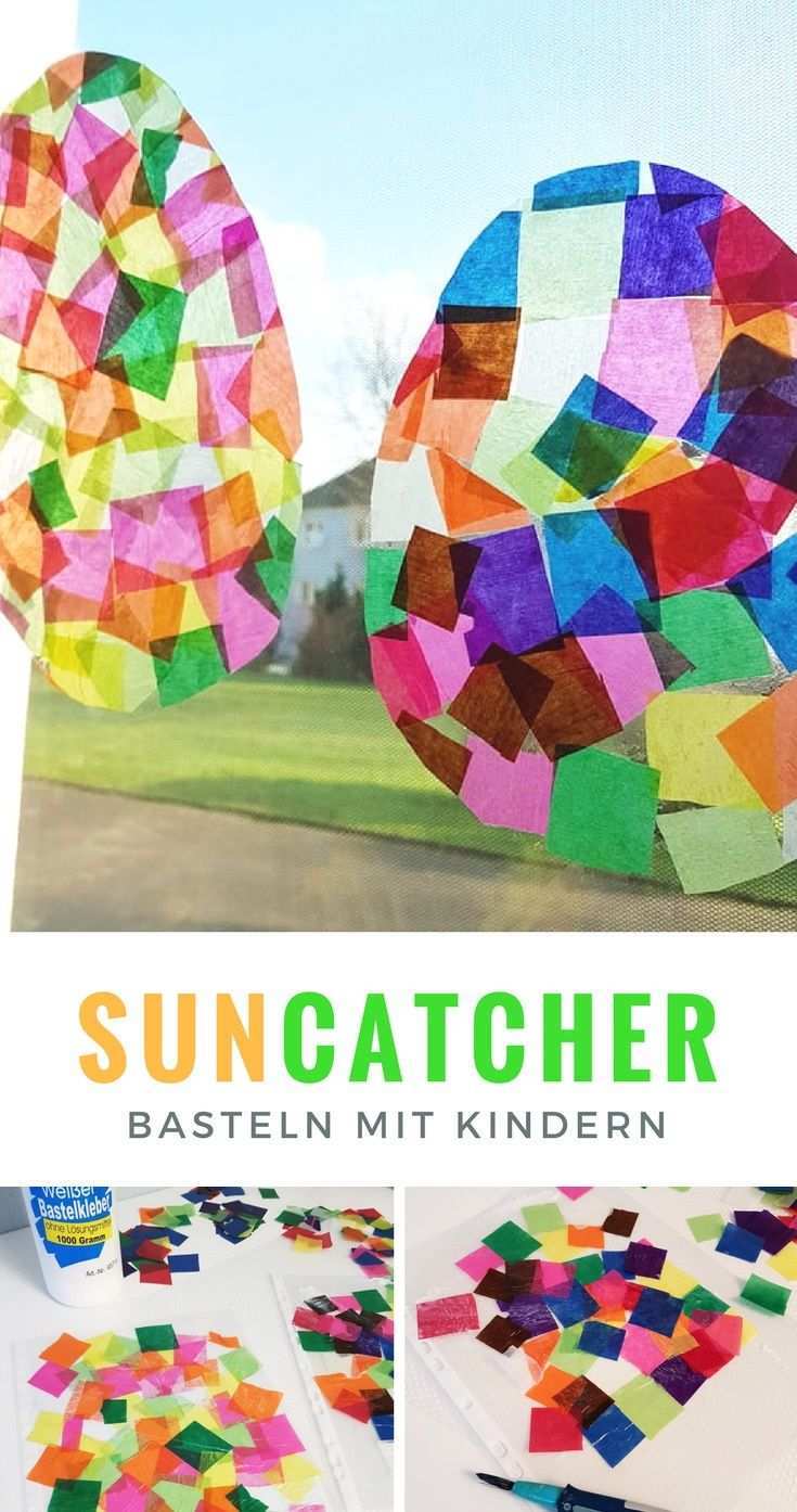 Bastelanleitung Osterei Suncatcher Basteln Mit Kindern Fensterbilder Basteln Basteln Mit Transparentpapier Basteln Anleitung