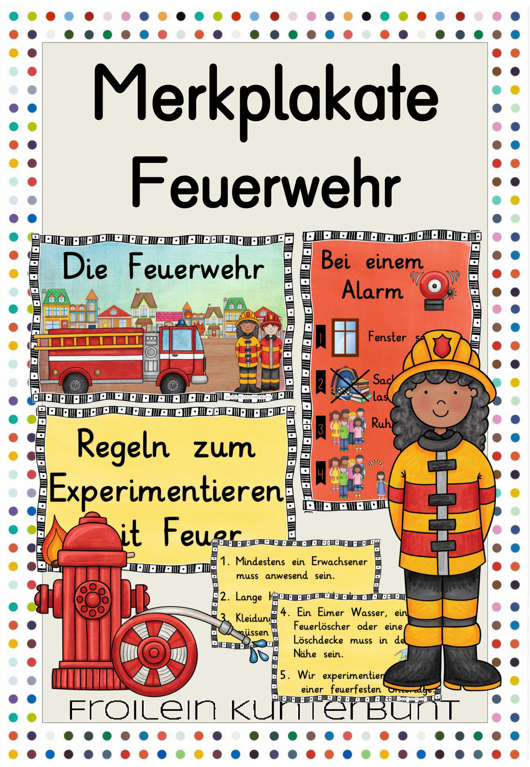 Merkplakate Feuerwehr Unterrichtsmaterial Im Fach Sachunterricht Plakat Feuerwehr Unterrichtsmaterial