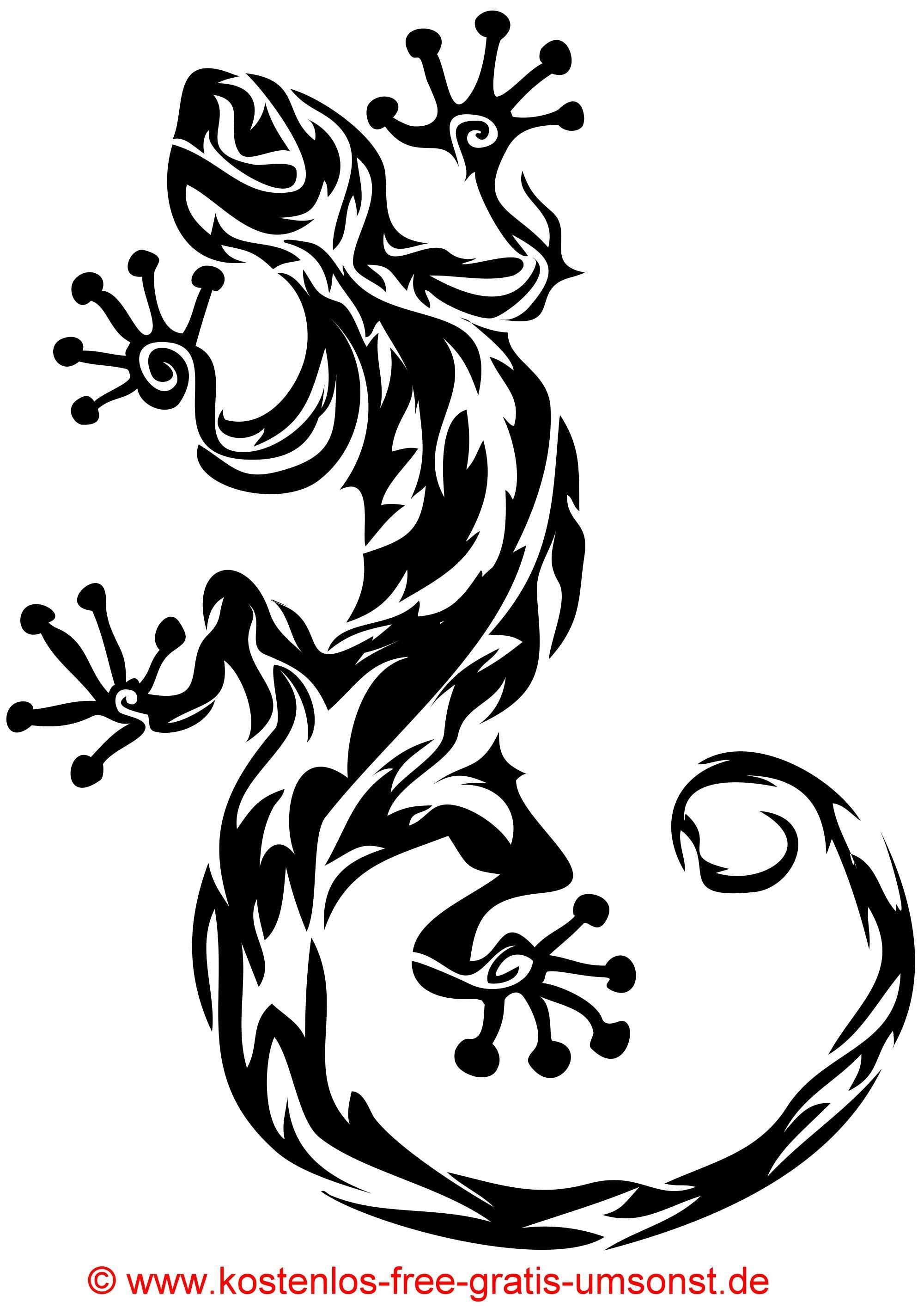 Tiere Tattoo Bild Eidechse Gecko Tattoomotive Tribal Art Schwarze Tattoobilder Tattoovorlagen Kostenlos Jpg 2000 Tattoovorlagen Kostenlos Tier Tattoo Eidechse