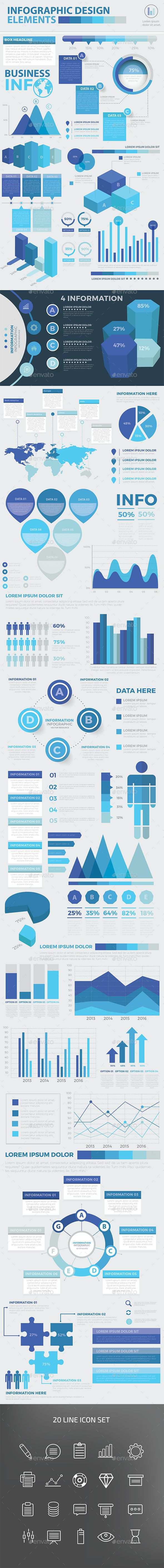 Modern Infographic Elements Design Infographic Data Visualization Infographic Infographic Templates