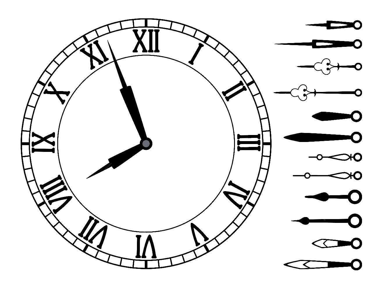 Uhr Mit Zeiger Uhrideen Romische Zahlen Romische Zahlen Tattoo