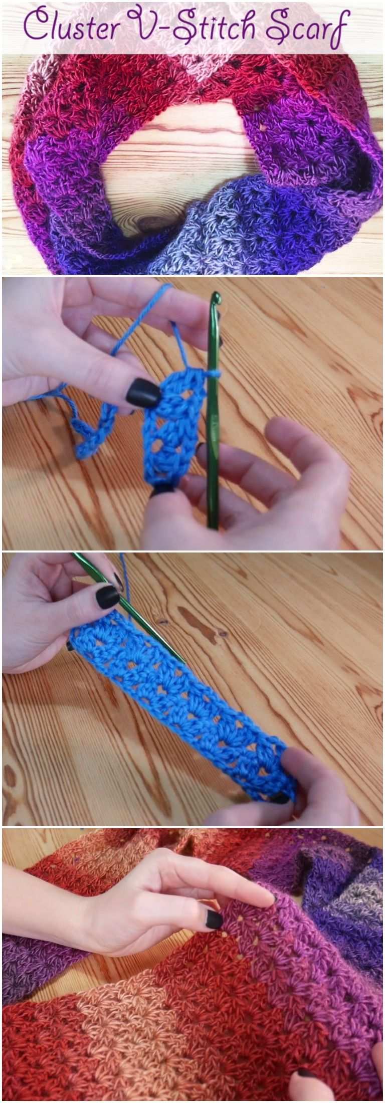 Crochet Beautiful V Stitch Scarf Crochet Shawls And Wraps Crochet Cowl Pattern Scarf Crochet Pattern