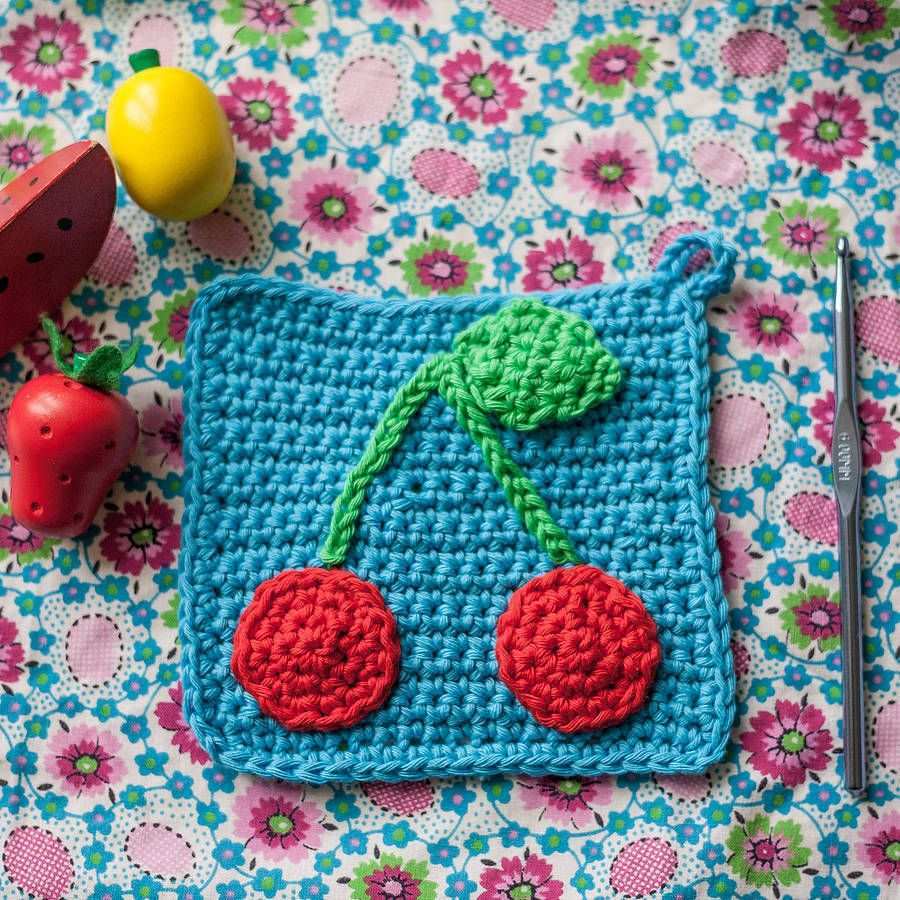 Monday Moodboard Kitsch Cherries On Top Mollie Makes Crochet Kit Crochet Patterns Crochet Mandala Pattern