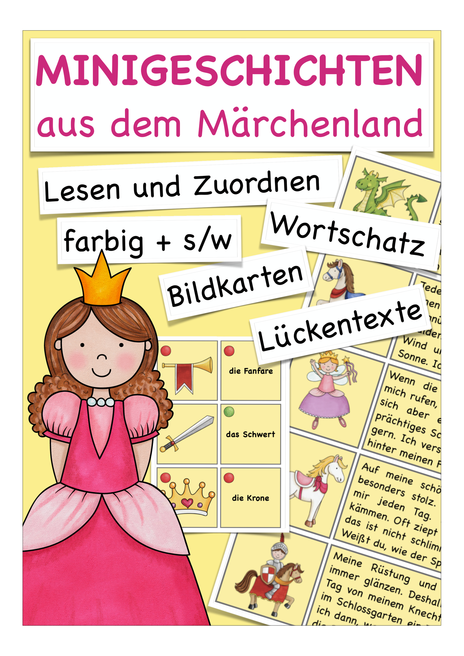 Minigeschichten Marchen Unterrichtsmaterial In Den Fachern Daz Daf Deutsch Sachunterricht Marchen Grundschule Unterrichtsmaterial Daf