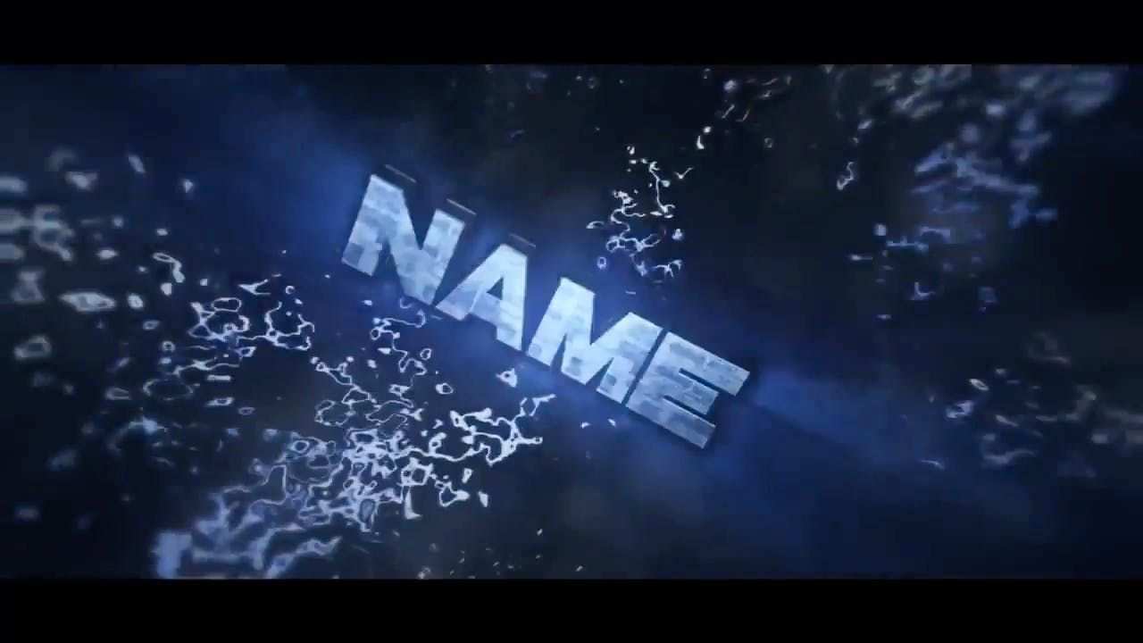 3d Blue After Effects Cinema 4d Intro Template This Is A Free Video Template After Effects Intro Templates After Effects Intro Gaming Wallpapers
