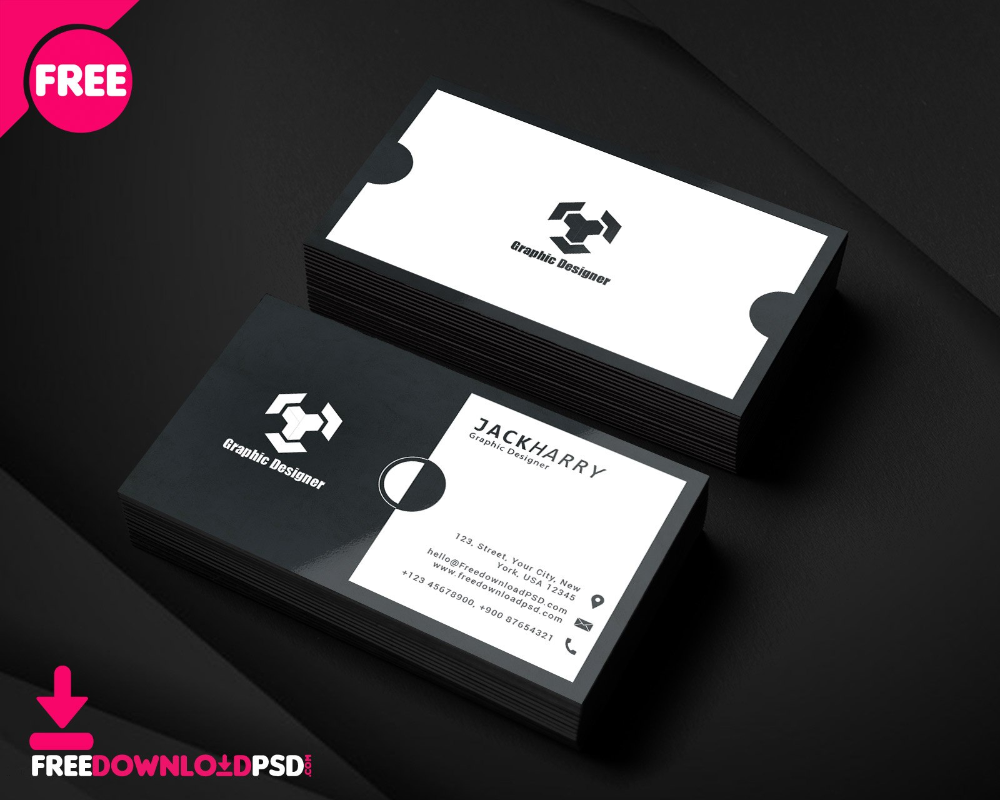 Moderne Grafikdesigner Visitenkarte Psd Vorlage Freedownloadpsd In Designer V Designer In 2020 Graphic Design Business Card Business Card Psd Business Card Design