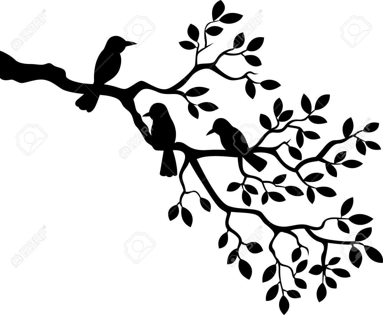 Resultat De Recherche D Images Pour Silhouette D Arbre A Imprimer Vogel Stempel Baum Schablone Scherenschnitt Geburtstag