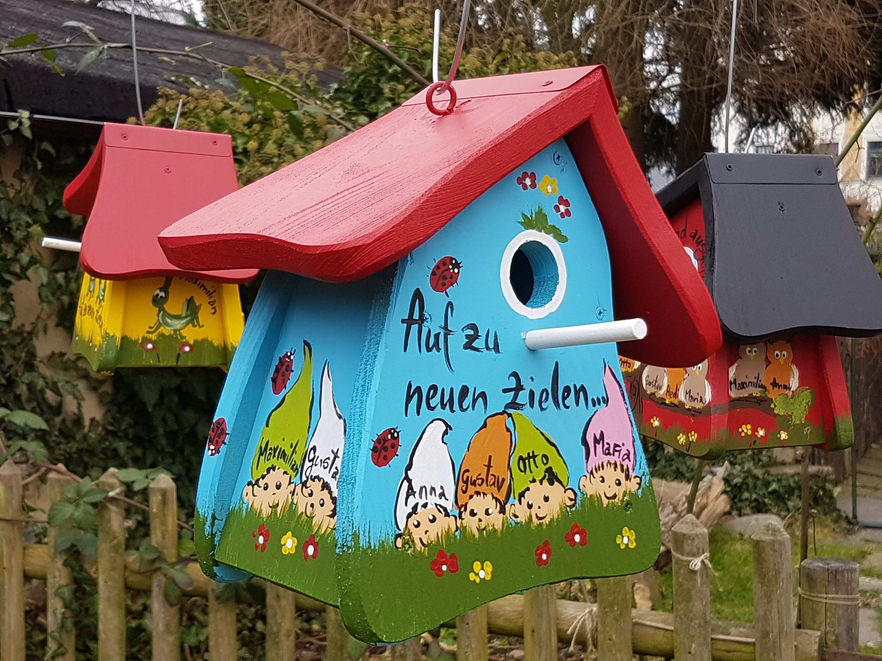 Vogelhaus Geschenk Abschied Erzieherin Kindergarten Abschiedsgeschenk Kindergarten Geschenke Zum Abschied Vogelhaus Ideen