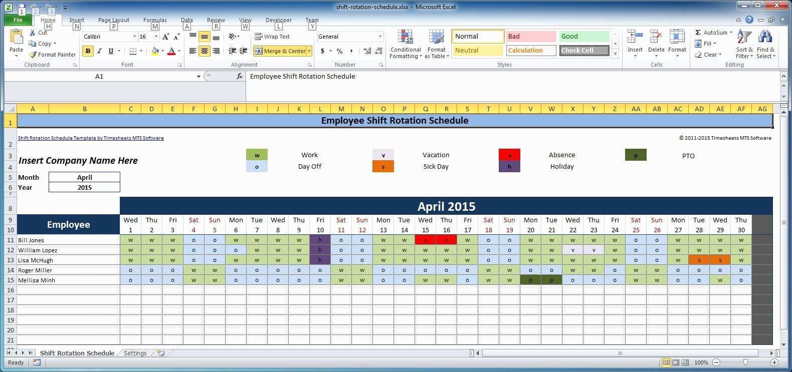 Rotating Weekend Schedule Template Best Of Free Employee And Shift Schedule Templates Weekly Schedule Template Excel Schedule Template Schedule Templates