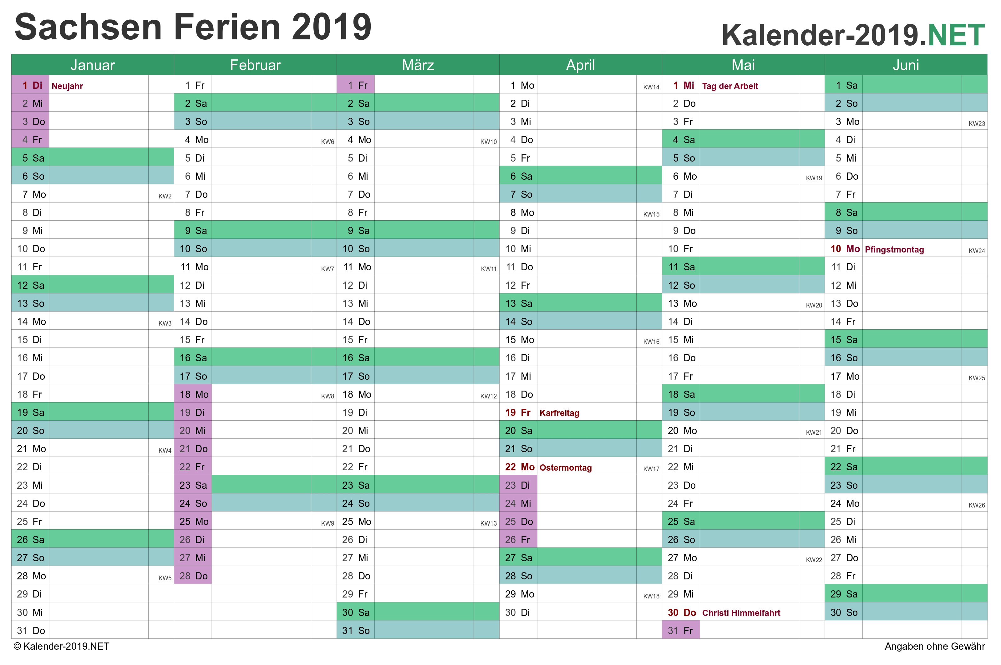 Sachsen Kalender 2019 Mit Ferien Kalender 2018 2019 Kalender Kalender Vorlagen