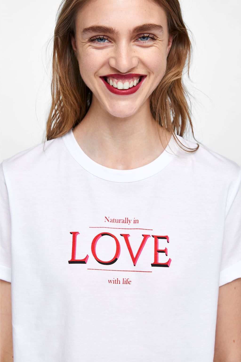 Image 4 Of Graphic T Shirt From Zara Frauen T Shirts Kleider