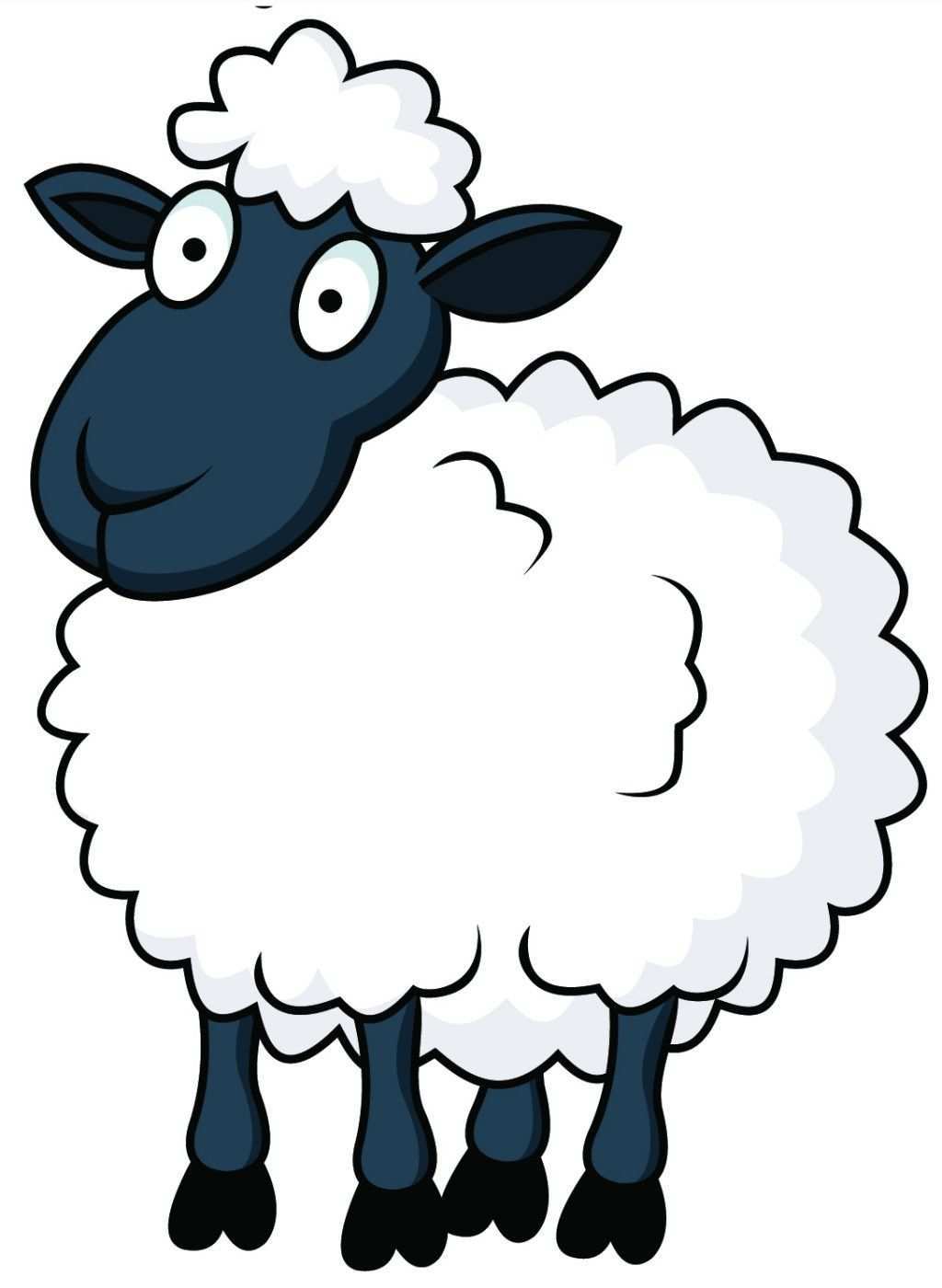 Funny Eid Ul Adha Sheep Cartoon Picture 9 Jpg 1024 1400 Schafe Cartoon Schafe Malen Schaf Zeichnen