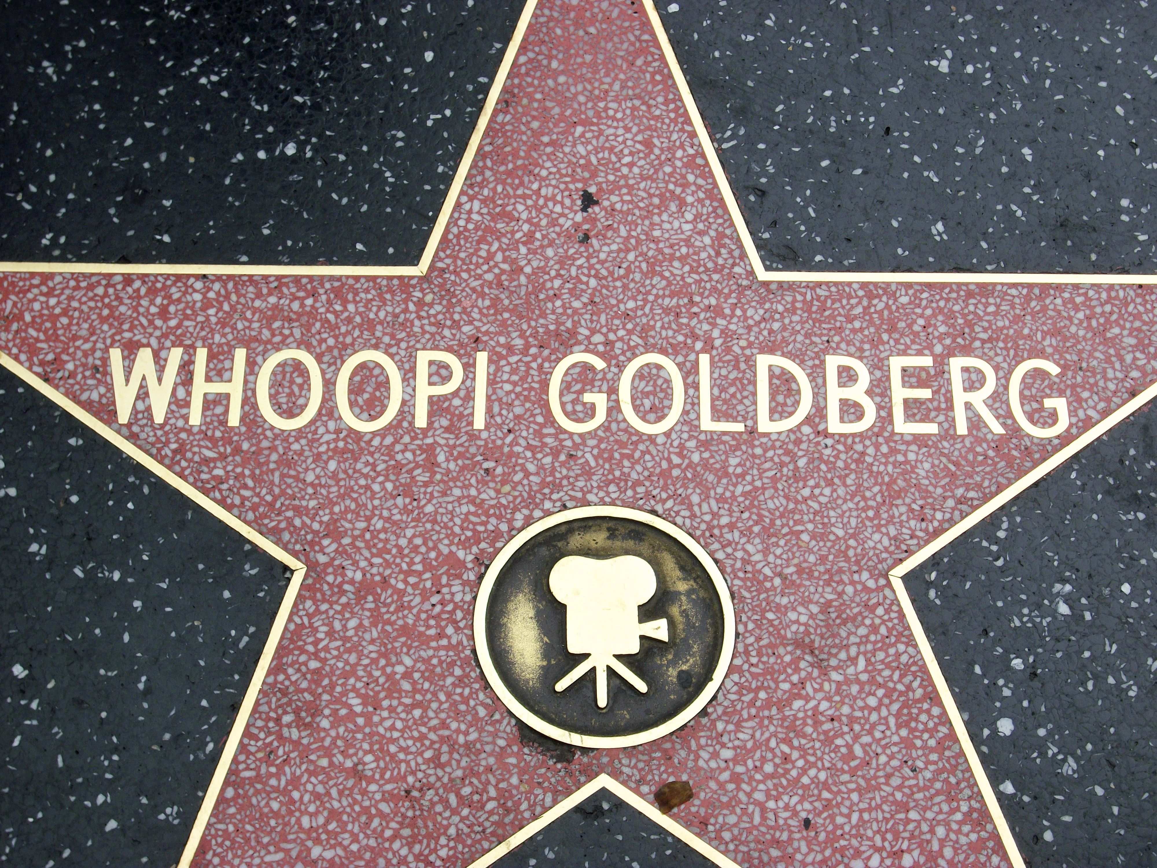 Hollywood Walk Of Fame Whoopi Goldberg Hollywood Walk Of Fame Hollywood Walk Of Fame Star Walk Of Stars