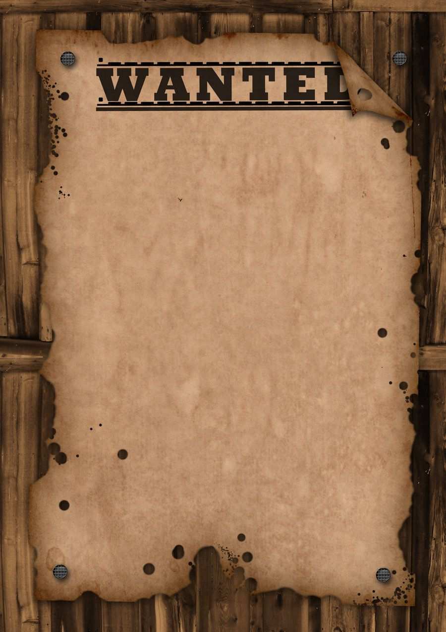 Wanted Template By Maxemilliam On Deviantart Wanted Template Poster Template Free Cowboy Party Invitations
