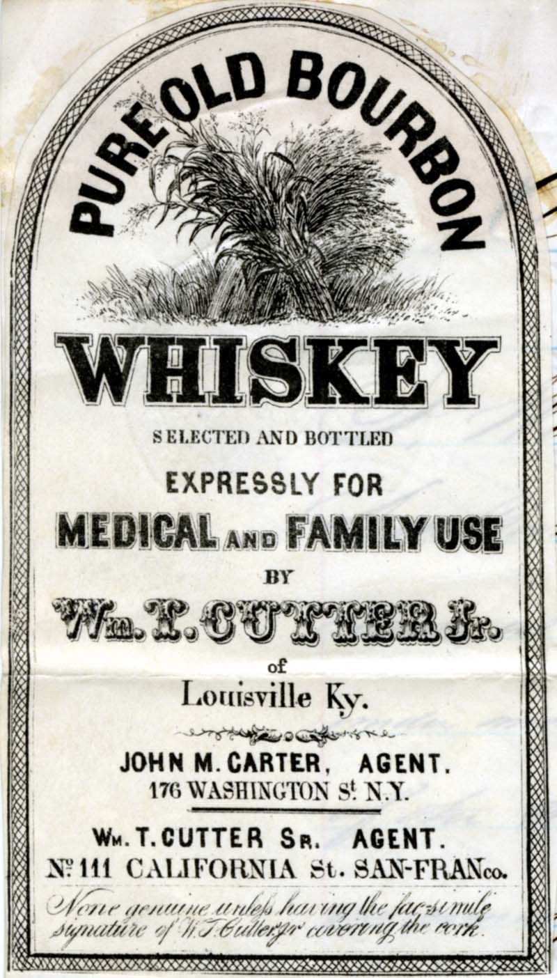 Old Whiskey Label Expressly For Medical And Family Use Haha Vintage Alcohol Labels Whiskey Label Oldest Whiskey