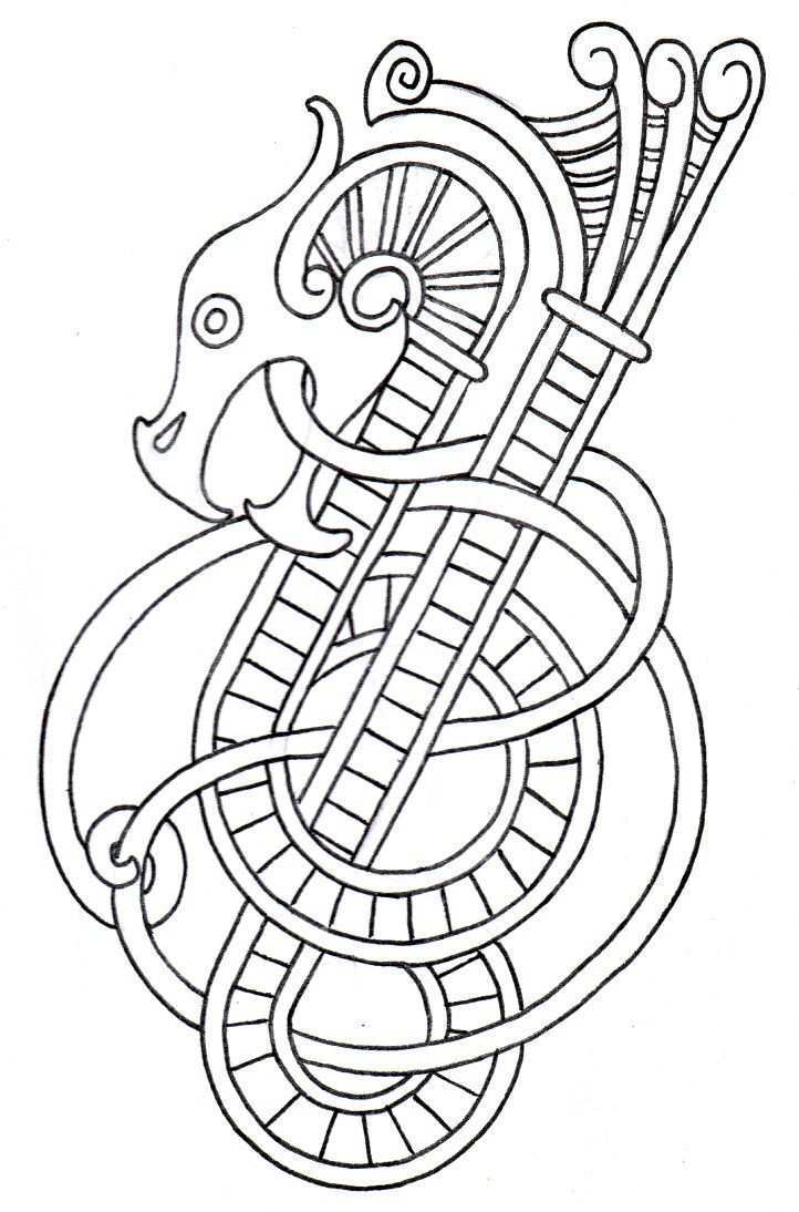 Pin Von Roy Woodman Auf Viking Art Keltische Drachen Tattoos Wikingersymbole Wikinger Drachen
