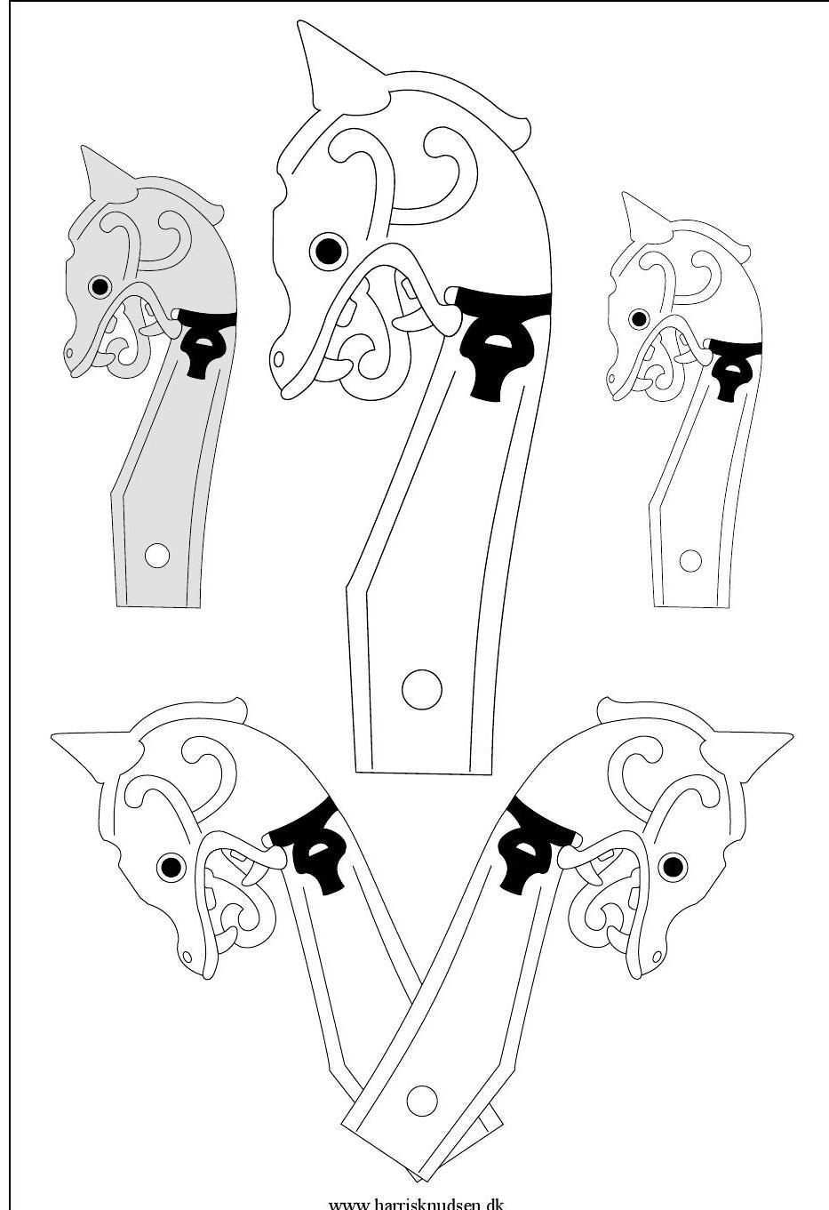 Viking Inspirerede Skabeloner Viking Art Viking Symbols Vikings