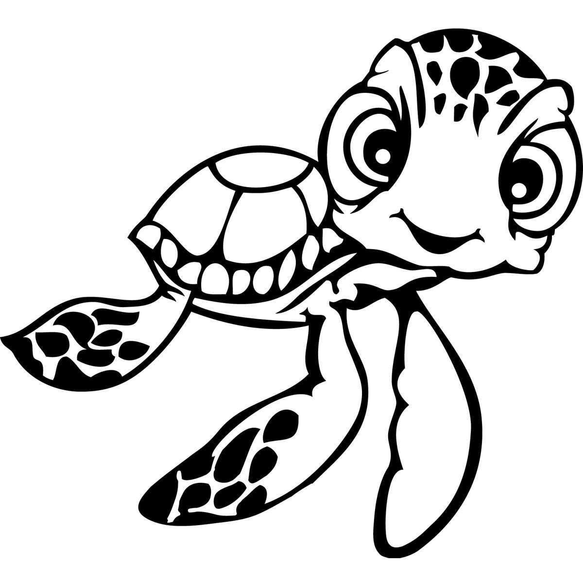 Nemo Coloring Pages Crush Turtle Coloring Pages Turtle Drawing Nemo Coloring Pages
