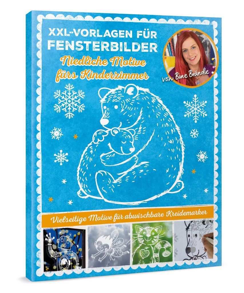 Xxl Vorlagen Fur Fensterbilder Niedliche Motive Furs Kinderzimmer Book Cover Books Art