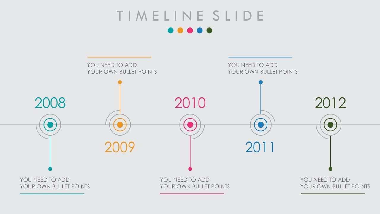 Animated Powerpoint Timeline Slide Design Tutorial Zeitleiste Design Infografik Zeitleiste