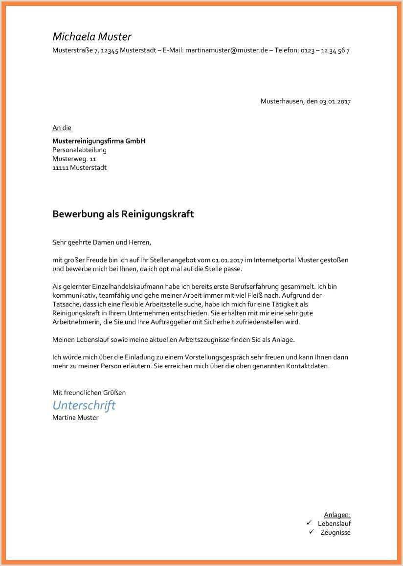 Einzelhandelskauffrau Ausbildung Bewerbung Muster