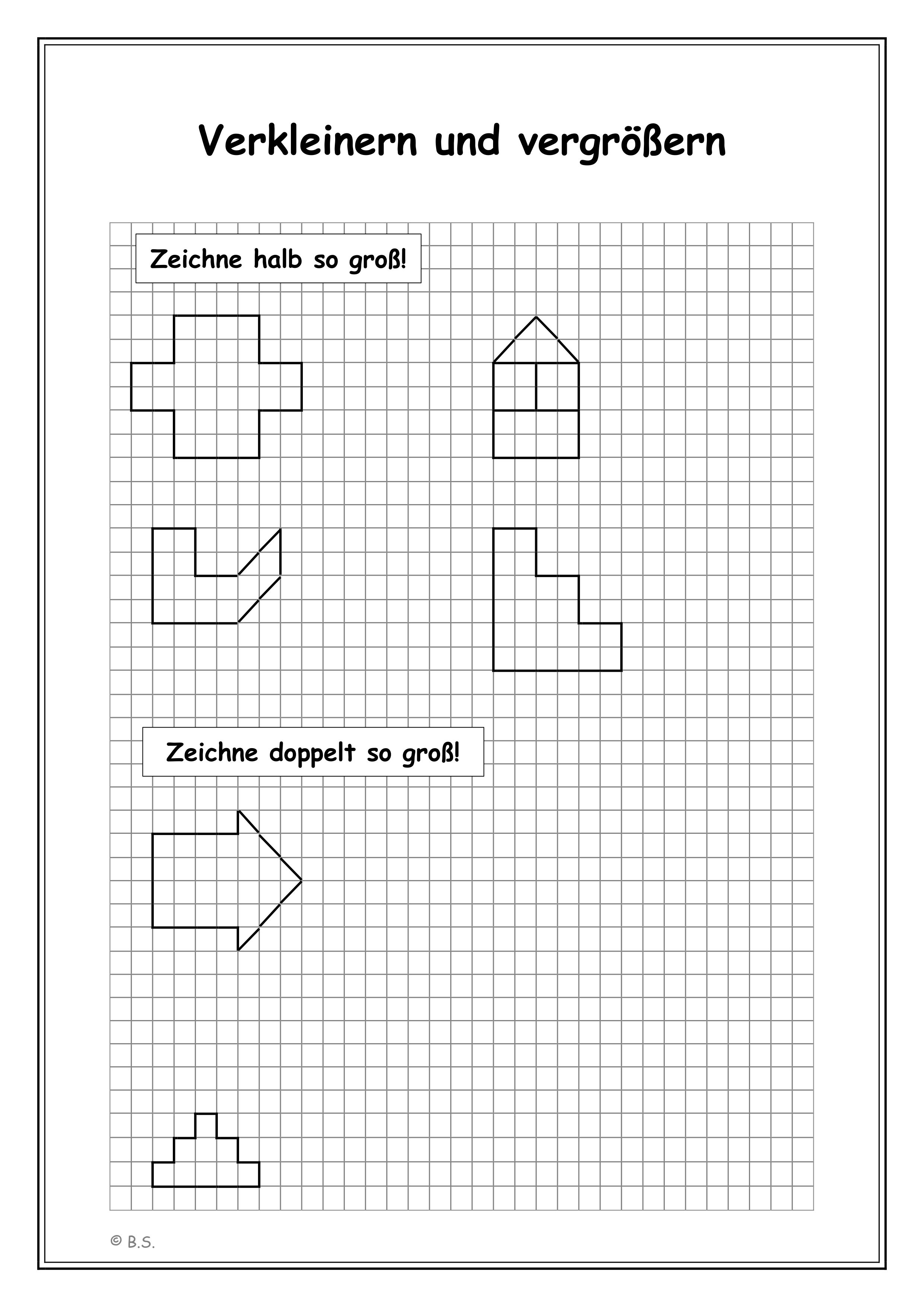 Geometrische Muster Grundschule Arbeitsblaetter