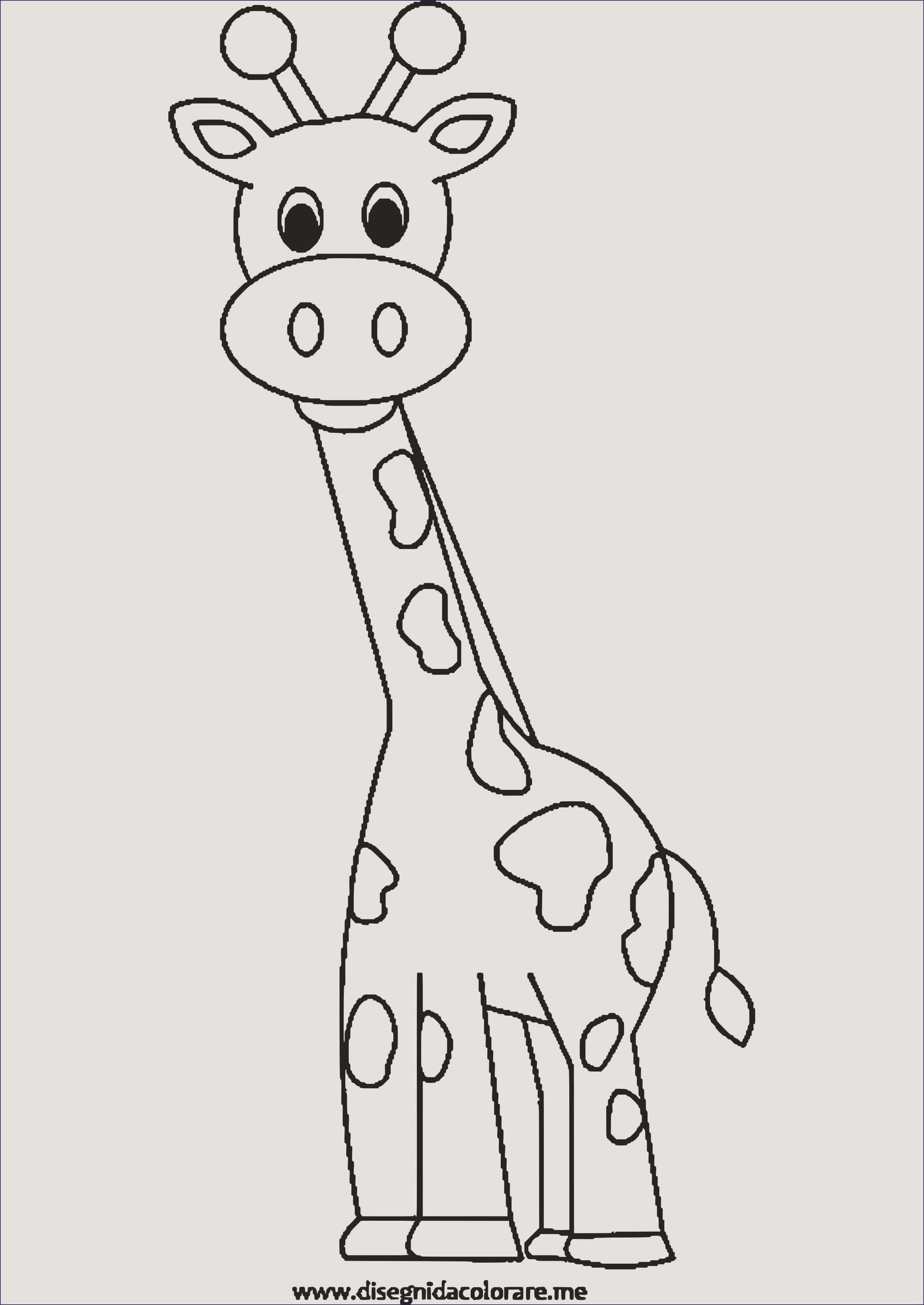 Giraffe Basteln Vorlage