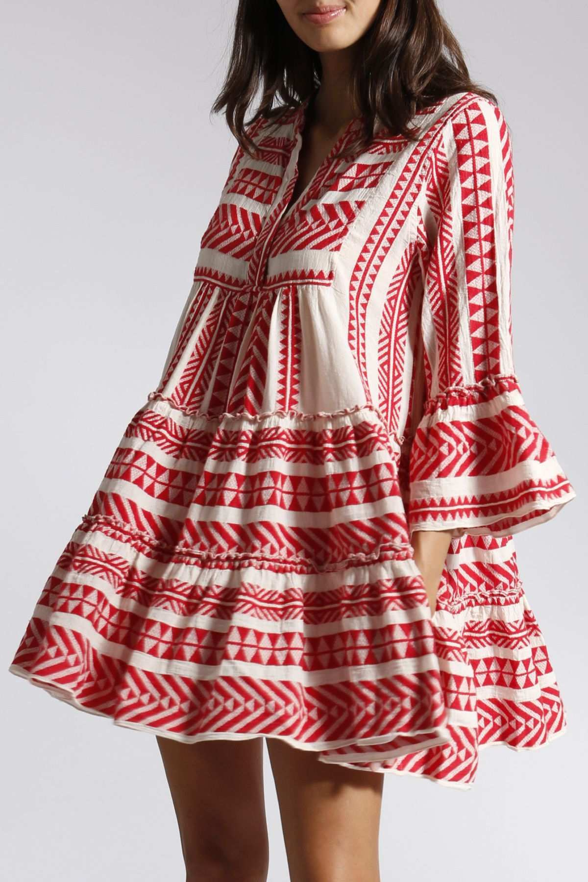 Kleid Ethno Muster