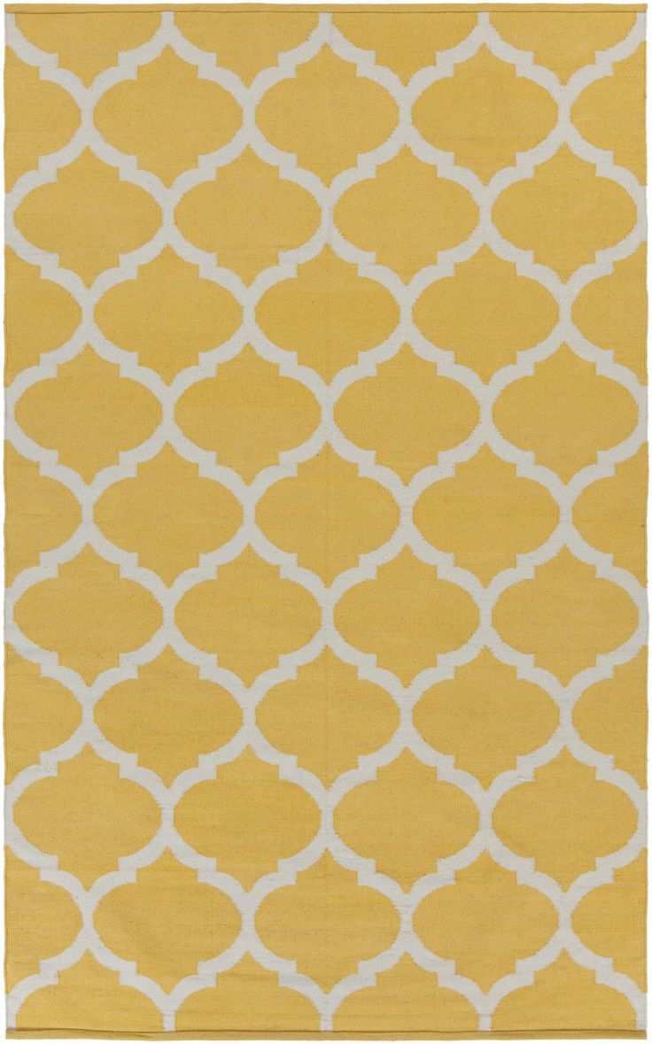 Teppich Gelb Muster